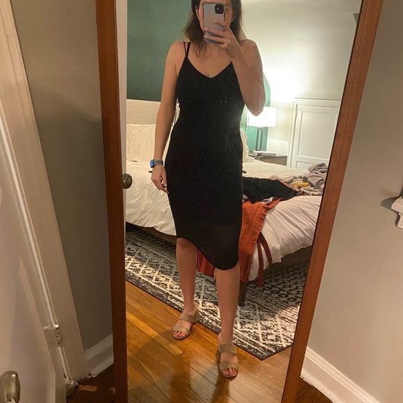 Express midi slip dress - Picture 1 of 4